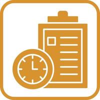 Time Management Vector Icon