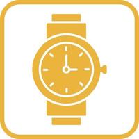 icono de vector de reloj de pulsera