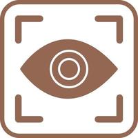 Eye Scan Vector Icon