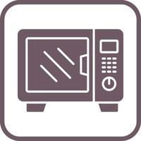 Microwave Vector Icon