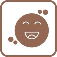 Happiness Vector Icon