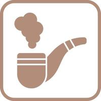 Smoke Pipe Vector Icon