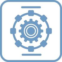 Automated Process Vector Icon