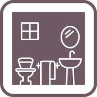 Bathroom Vector Icon