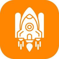 Space Shuttle Vector Icon