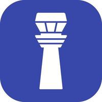 Control Tower Vector Icon