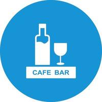 Unique Drinks Cafe Vector Icon