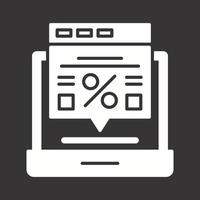 Online Discount Vector Icon