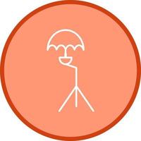 Unique Umbrella Stand Vector Icon