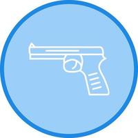 Unique Pistol Vector Icon