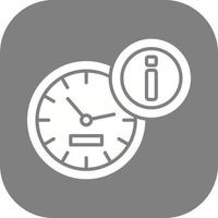 icono de vector de reloj