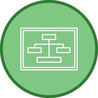 Unique Seo Structure Vector Icon