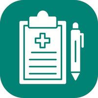 Medical Record Vector Icon