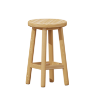 3d houten stoel png