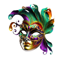 mardi gras feestelijk carnaval masker png
