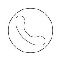 telephone and mobile phone icon, calling icon transparent background png