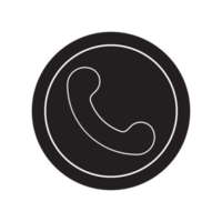 telephone and mobile phone icon, calling icon transparent background png