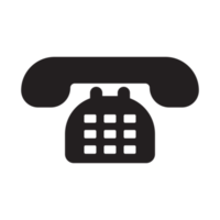 telephone and mobile phone icon, calling icon transparent background png