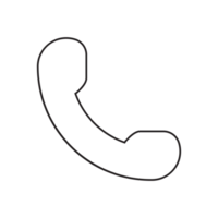 telephone and mobile phone icon, calling icon transparent background png