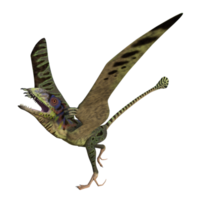 peteinosaurus dinosaurus geïsoleerd Aan transparant png