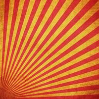 Red and Yellow grunge sunburst vintage background with space photo