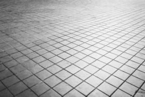 Grunge floor tiles and square shape texture and background photo
