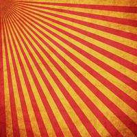 Red and Yellow grunge sunburst vintage background with space photo