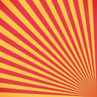 Red and yellow sunburst circle and background pattern photo