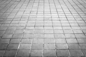Grunge floor tiles and square shape texture and background photo