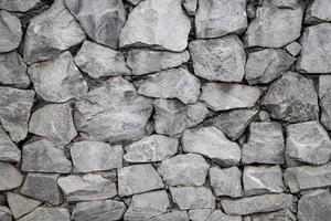 Stone wall background, pattern gray color of modern style photo