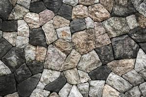 Stone wall background and texture with space photo