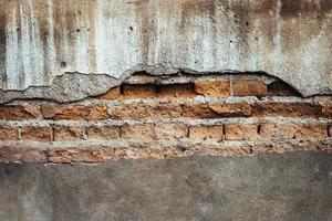 Brick grunge wall background and texture photo