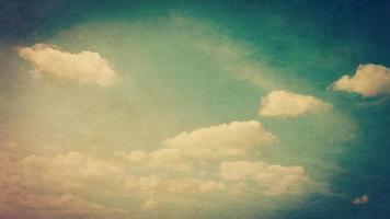 Grunge clouds and texture for Vintage style. photo