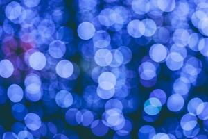 Abstract circular boken nigth background photo