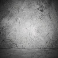 empty cement wall room background and texture photo