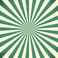 White and green sunburst pattern background photo