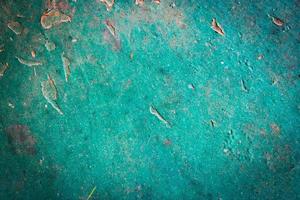 Green grunge iron rust texture and background photo