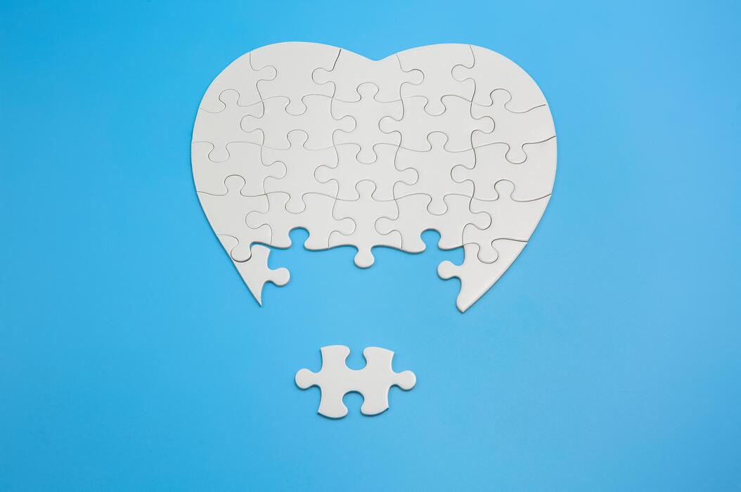 Jigsaw Heart Stock Photos, Images and Backgrounds for Free Download