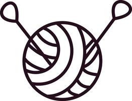 Yarn ball Vector Icon