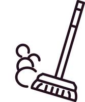 Broom Vector Icon