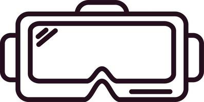 Vr glasses Vector Icon