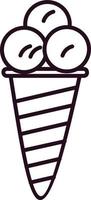 Ice cream Vector Icon