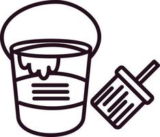 Paint bucket Vector Icon