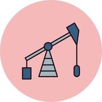 Oil Pump Vector Icon