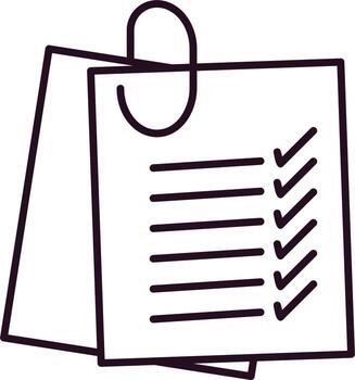 icono de vector de documento