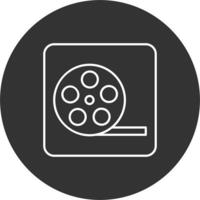 Movie reel Vector Icon