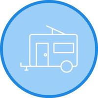 Trailer Vector Icon