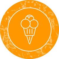 Ice cream Line Icon vector