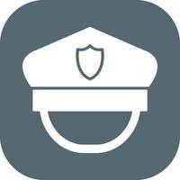 Police Hat Vector Icon