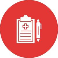 Medical Record Vector Icon